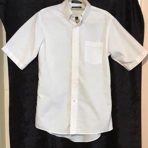 Boys white dress shirt